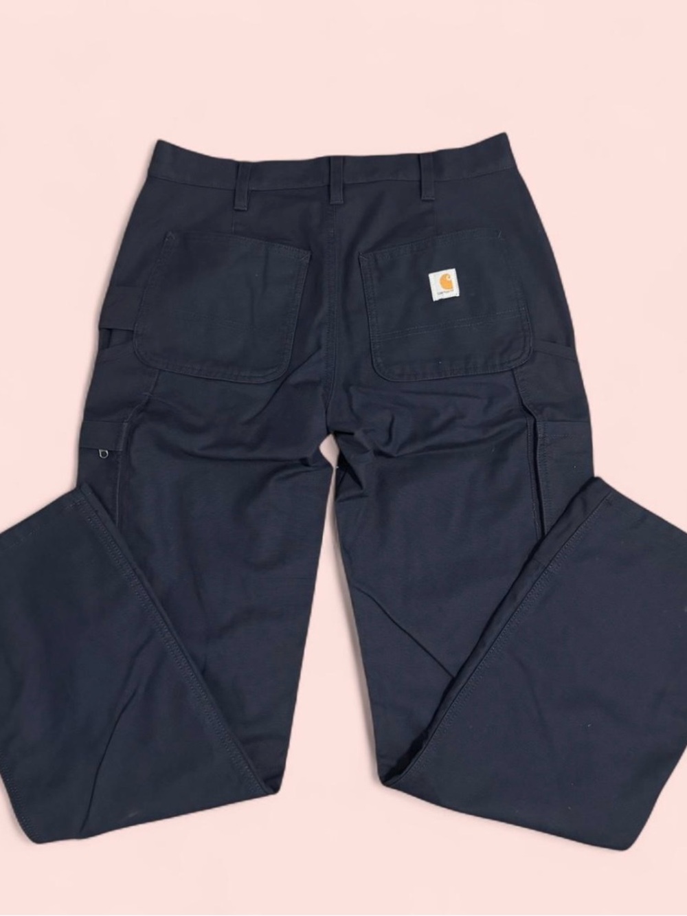 Carhartt Women’s Utility Cargo Work Pants Navy Blue Size 4 Short